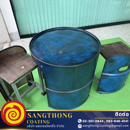 รับพ่นสีเฟอร์นิเจอร์เหล็ก-แสงทองโคทติ้ง